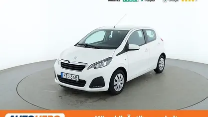 Vit Begagnad 2019 Peugeot 108 Halvkombi | 84 000 kr (Bra pris)