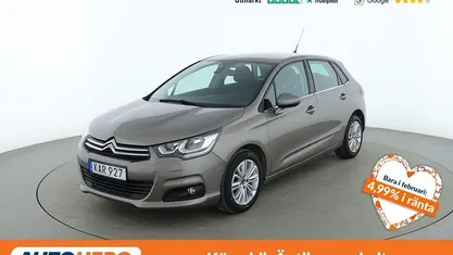 Grå Begagnad 2015 Citroën C4 Halvkombi | 106 000 kr (Marknadspris)