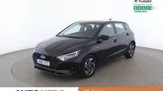 Svart Begagnad 2022 Hyundai i20 Advanced Halvkombi | 197 000 kr (Marknadspris)