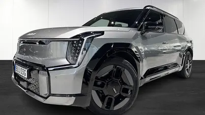 Grå Begagnad 2024 Kia EV9 GT-Line SUV | 719 900 kr (Marknadspris)
