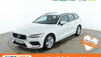 Vit Begagnad 2019 Volvo V60 Momentum Kombi | 205 000 kr (Marknadspris)