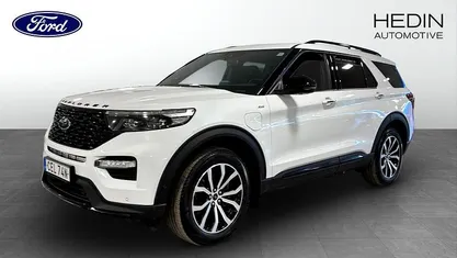 Begagnad Ford Explorer ST-Line 457 HK (336 kW) 2020 Vit SUV