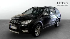 Svart (black) Begagnad 2018 Dacia Logan MCV Stepway Kombi | 109 800 kr (Marknadspris)