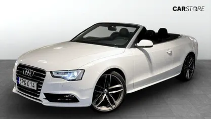 Vit (white) Begagnad 2016 Audi A5 Cabriolet Sport Cab | 244 900 kr (Superpris)