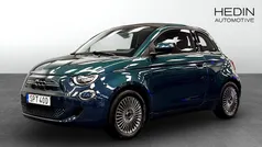 Grön Begagnad 2022 Fiat 500e Icon Halvkombi | 199 900 kr (Marknadspris)