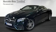 Svart Begagnad 2018 Mercedes E300 AMG line Cab | 439 900 kr (Marknadspris)