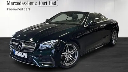 Svart Begagnad 2018 Mercedes E300 AMG line Cab | 429 900 kr (Marknadspris)