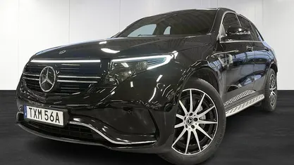 Svart Begagnad 2020 Mercedes EQC400 AMG line SUV | 399 900 kr (Marknadspris)