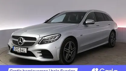 Silver Begagnad 2021 Mercedes C300e AMG Kombi | 299 990 kr (Superpris)