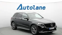 Svart Begagnad 2018 Mercedes GLC220 AMG SUV | 319 900 kr (Marknadspris)