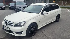 Vit Begagnad 2012 Mercedes C220 AMG Kombi | 89 900 kr (Bra pris)