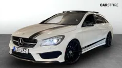 Vit Begagnad 2016 Mercedes CLA200 Shooting Brake AMG Kombi | 199 900 kr (Marknadspris)