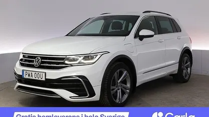Vit Begagnad 2022 VW Tiguan R-line SUV | 364 990 kr (Marknadspris)