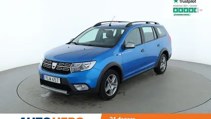 Blå Begagnad 2017 Dacia Logan MCV Stepway Kombi | 80 000 kr (Marknadspris)
