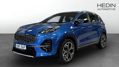 Begagnad Kia Sportage GT-Line 177 HK (130 kW) 2019 Blå SUV