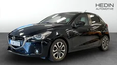 Svart (black) Begagnad 2016 Mazda 2 Optimum Halvkombi | 89 900 kr (Marknadspris)