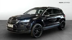 Svart (black) Begagnad 2018 Skoda Karoq Business Line SUV | 189 550 kr (Marknadspris)