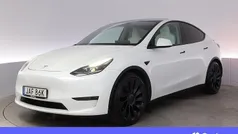 Vit Begagnad 2023 Tesla Model Y Performance SUV | 454 900 kr (Marknadspris)