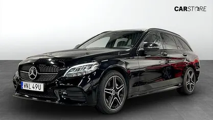 Svart Begagnad 2020 Mercedes C200 AMG Kombi | 279 900 kr (Marknadspris)