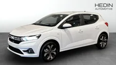 Vit (white) Ny 2025 Dacia Sandero Expression Halvkombi | 219 900 kr (Marknadspris)