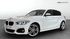 Vit (white) Begagnad 2016 BMW 118 M Sport Halvkombi | 199 900 kr (Marknadspris)