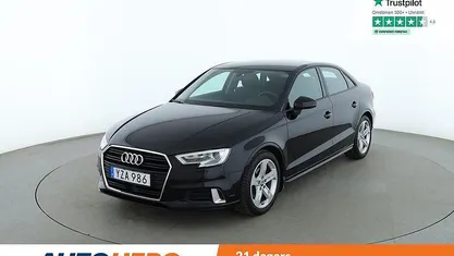 Svart Begagnad 2017 Audi A3 Sport Sedan | 211 000 kr (Dyr)