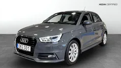 Grå Begagnad 2016 Audi A1 Sportback S-Line Halvkombi | 129 000 kr (Marknadspris)