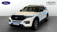 Vit (white) Begagnad 2021 Ford Explorer ST-Line SUV | 519 900 kr (Marknadspris)