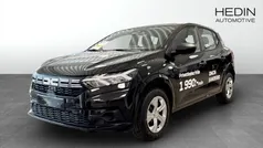 Svart (black) Ny 2025 Dacia Sandero Halvkombi | 200 700 kr (Marknadspris)