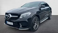 Svart Begagnad 2016 Mercedes GLE350 AMG line Sportkupé | 419 900 kr (Bra pris)