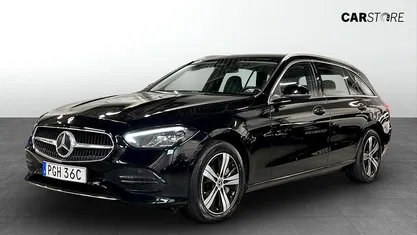 Begagnad Mercedes C300e 313 HK (230 kW) 2023 Svart Kombi