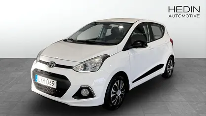 Begagnad Hyundai i10 65 HK (47 kW) 2015 Vit Halvkombi