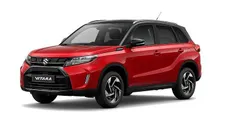 Bright red 5 (tvåtonslack) Ny 2025 Suzuki Vitara SUV | 342 800 kr (Marknadspris)