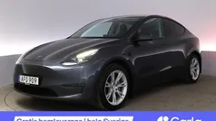 Grå Begagnad 2022 Tesla Model Y Long Range AWD SUV | 384 900 kr (Bra pris)
