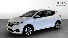 Snövit Ny 2025 Dacia Sandero Expression Halvkombi | 219 900 kr (Bra pris)