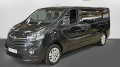 Svart Begagnad 2018 Opel Vivaro Minibuss | 142 900 kr (Dyr)