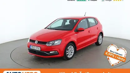 Röd Begagnad 2015 VW Polo Halvkombi | 78 000 kr (Marknadspris)