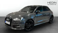 Grå Begagnad 2016 Audi A1 Sportback S-Line Halvkombi | 129 900 kr (Marknadspris)