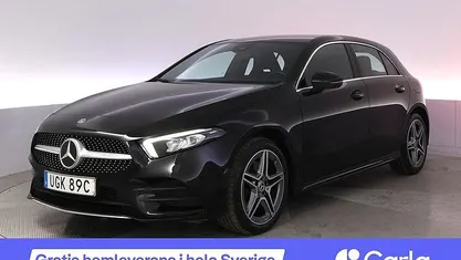 Svart Begagnad 2022 Mercedes A250 AMG Halvkombi | 315 900 kr (Marknadspris)