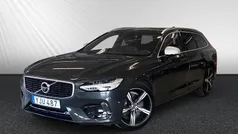 Grå Begagnad 2017 Volvo V90 R-Design Kombi | 349 800 kr (Marknadspris)