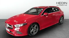 Röd (red) Begagnad 2018 Mercedes A180 AMG Kombi | 194 900 kr (Marknadspris)