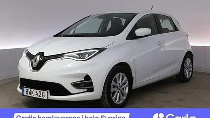 Begagnad Renault Zoe Zen 80 kW (109 HK) 2021 Vit Halvkombi