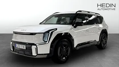 Vit (white) Begagnad 2025 Kia EV9 GT-Line SUV | 799 775 kr (Marknadspris)