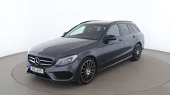 Grå Begagnad 2016 Mercedes C220 AMG line Kombi | 201 000 kr (Marknadspris)