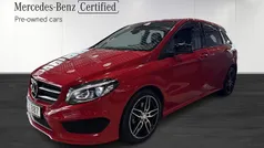 Svart Begagnad 2016 Mercedes B180 AMG Minibuss | 169 900 kr (Marknadspris)