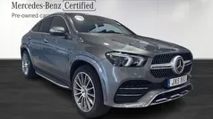 Svart Begagnad 2021 Mercedes GLE350e AMG Sportkupé | 729 000 kr (Marknadspris)
