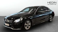 Svart (black) Begagnad 2018 Mercedes C220 Sedan | 294 900 kr (Marknadspris)