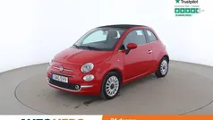 Röd Begagnad 2015 Fiat 500C Lounge Cab | 98 000 kr (Marknadspris)