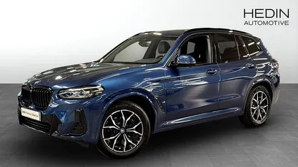 Blå Begagnad 2023 BMW X3 M Sport SUV | 498 700 kr (Marknadspris)