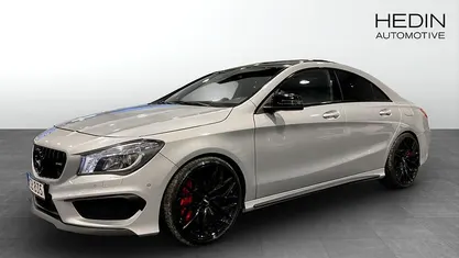 Begagnad Mercedes CLA45 AMG AMG 360 HK (264 kW) 2015 Silver Sportkupé